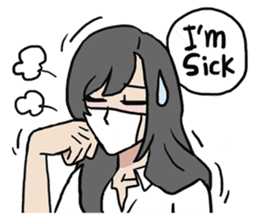AsB - High School Girls (2 Expression) sticker #7688208