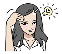 AsB - High School Girls (2 Expression) sticker #7688209