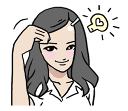 AsB - High School Girls (2 Expression) sticker #7688209