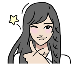 AsB - High School Girls (2 Expression) sticker #7688210