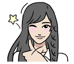 AsB - High School Girls (2 Expression) sticker #7688210