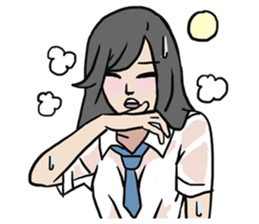 AsB - High School Girls (2 Expression) sticker #7688213