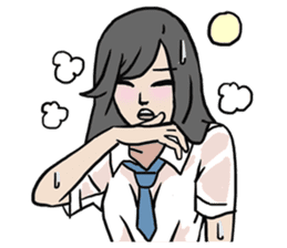 AsB - High School Girls (2 Expression) sticker #7688213