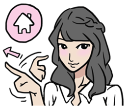 AsB - High School Girls (2 Expression) sticker #7688216