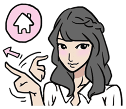 AsB - High School Girls (2 Expression) sticker #7688216