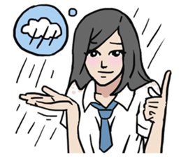 AsB - High School Girls (2 Expression) sticker #7688217