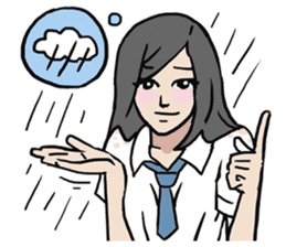 AsB - High School Girls (2 Expression) sticker #7688217