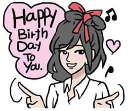 AsB - High School Girls (2 Expression) sticker #7688218