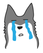 Siberian HuskyEmotions sticker #7688224