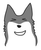 Siberian HuskyEmotions sticker #7688227