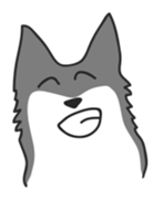 Siberian HuskyEmotions sticker #7688228