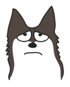 Siberian HuskyEmotions sticker #7688233