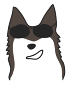 Siberian HuskyEmotions sticker #7688235