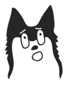 Siberian HuskyEmotions sticker #7688248