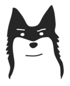 Siberian HuskyEmotions sticker #7688252