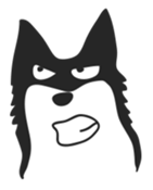 Siberian HuskyEmotions sticker #7688257