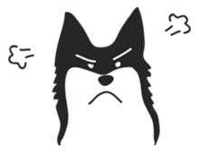 Siberian HuskyEmotions sticker #7688258