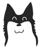 Siberian HuskyEmotions sticker #7688259