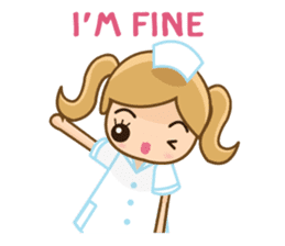 Cute Nurse (English Version) sticker #7688461