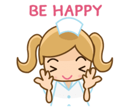 Cute Nurse (English Version) sticker #7688463