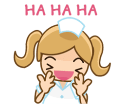 Cute Nurse (English Version) sticker #7688464