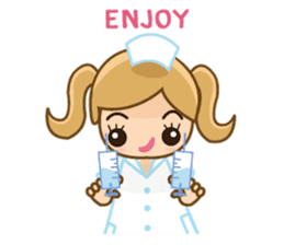 Cute Nurse (English Version) sticker #7688467