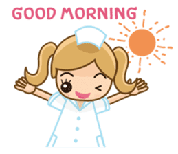 Cute Nurse (English Version) sticker #7688468