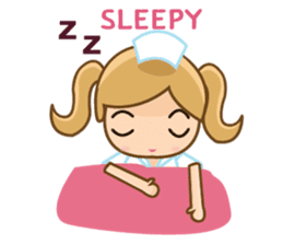 Cute Nurse (English Version) sticker #7688470