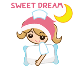 Cute Nurse (English Version) sticker #7688472
