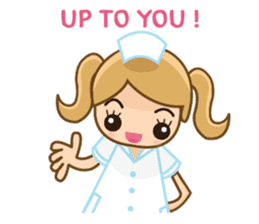 Cute Nurse (English Version) sticker #7688474