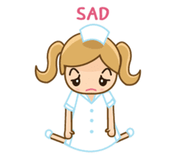Cute Nurse (English Version) sticker #7688476