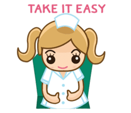 Cute Nurse (English Version) sticker #7688477