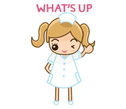 Cute Nurse (English Version) sticker #7688485