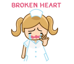 Cute Nurse (English Version) sticker #7688487