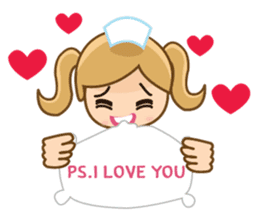 Cute Nurse (English Version) sticker #7688493