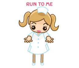 Cute Nurse (English Version) sticker #7688496