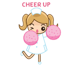 Cute Nurse (English Version) sticker #7688497