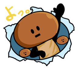 mushroom party namejiro sticker #7688581