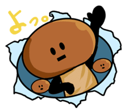 mushroom party namejiro sticker #7688581