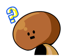 mushroom party namejiro sticker #7688593