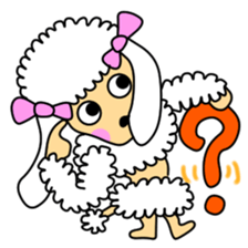 JIN-JIN Poodle Life (2nd) sticker #7688663