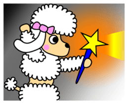 JIN-JIN Poodle Life (2nd) sticker #7688665