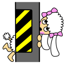 JIN-JIN Poodle Life (2nd) sticker #7688675