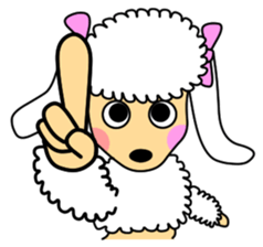 JIN-JIN Poodle Life (2nd) sticker #7688689