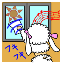 JIN-JIN Poodle Life (2nd) sticker #7688696