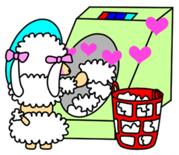 JIN-JIN Poodle Life (2nd) sticker #7688697