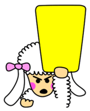 JIN-JIN Poodle Life (2nd) sticker #7688698
