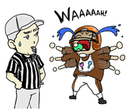 X-O Football sticker #7688879