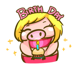 Jessica Lovely Pig sticker #7688939