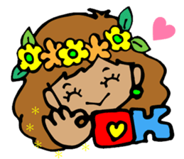 Hawaiian Hula girl,Luana Vol.1 sticker #7689168